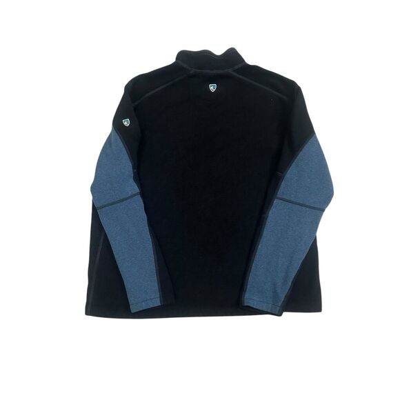 Kuhl Revel Quarter Zip Sweater  Men’s 2XL XXL Navy Blue Fleece Pullover  3007 - Picture 11 of 12